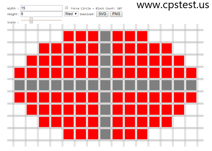 Pixel Art : Circle Generator : Gamer Geeks