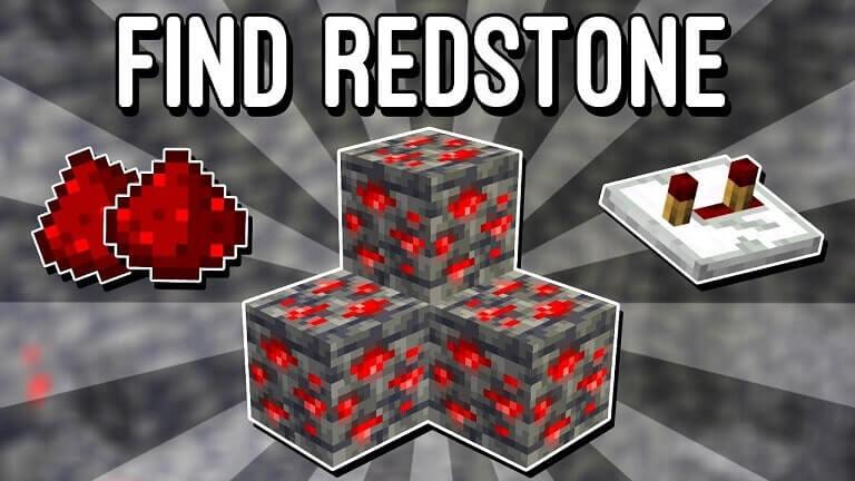 find red stones in minecraft